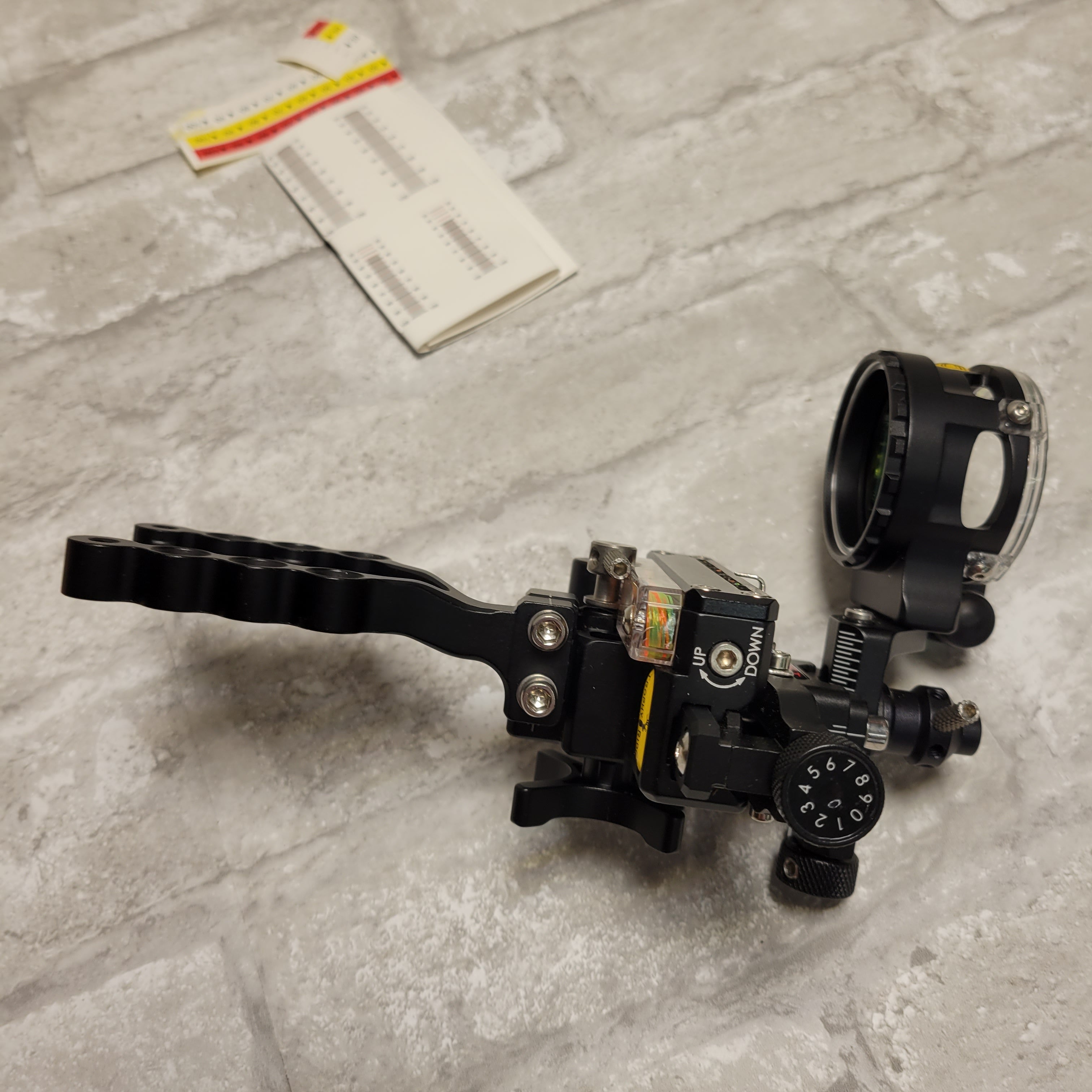 Trophy Ridge AS701R19 React One Pro Bow Single Pin .019 Right Hand Sight *READ* (8010990813422)